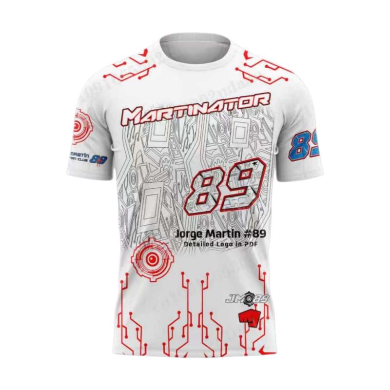 Nueva Camiseta de Carreras de Motocicleta Casual para Fans 2026 Jinete 89 Jorge Martín 72 Marco Bezzecchi Para Hombres y Mujeres