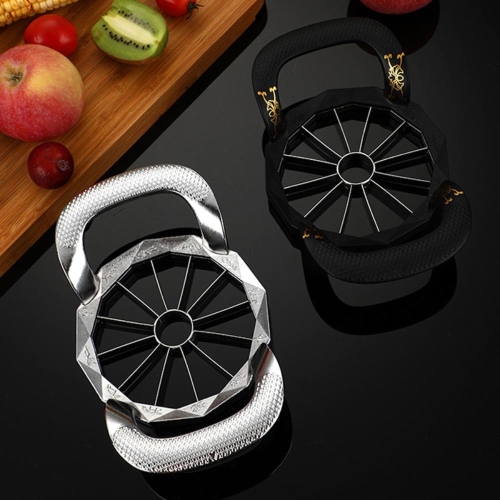 304 Stainless Steel Fruit Slicer Non-slip Handle Fruit Corer Durable Fruit Divider  Party