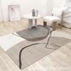 Modern Nordic Luxury Printed Floor Mat for Bedroom & Living Room