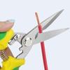 Professionelle Elektriker PVC-isolierte Drahtschere, Schärfe Schneidkopf, für Heimwerker-Enthusiasten Sicheres Drahtschneiden