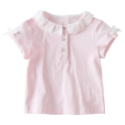 DAVE&BELLA Girls' Short Sleeve Cotton T-Shirt