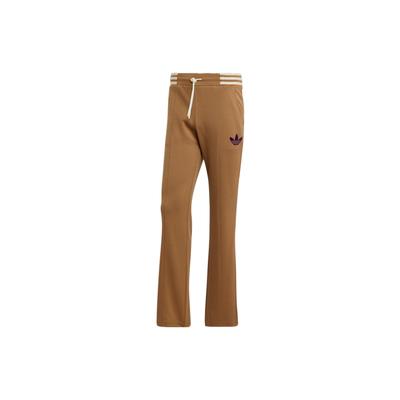 Originals Wide Leg Track Pants With Striped Logo Embroidery Men Bottoms Brown IB3437