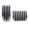 For Tesla Model 3 Y Foot Pedals Cover Accesories Aluminum Alloy Accelerator Gas Fuel Brake Rest Pads Mat