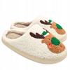 Women's Christmas Slippers Warm Home Slippers With Reindeer Size 37-38