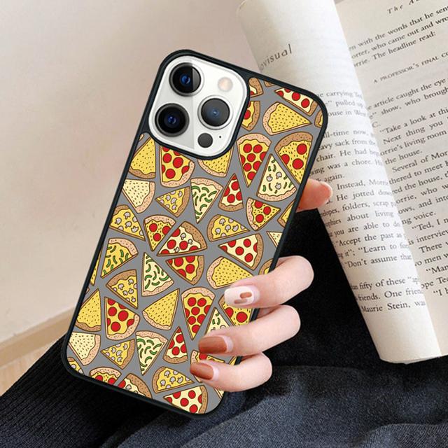 Capa Black Pizza New Phone Case Back Cover for iPhone 17 Air 16 15 14 13 11 12 Pro Max Plus Fundas Coque