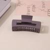 8.5CM x 10.5CM Rectangular Matte PS Hair Clip - Simple Shark Hair Accessory