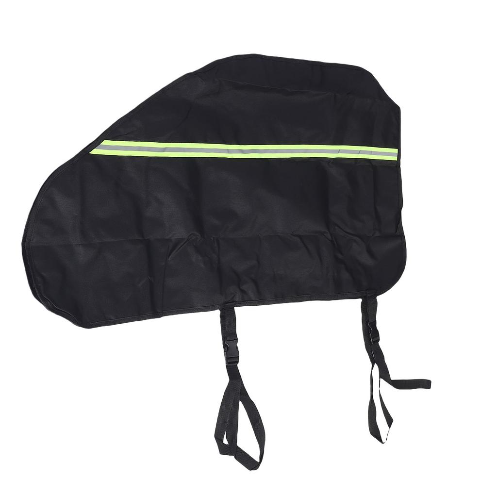 Drawbar Cover Reflective Anti Collision RV Hitch Cover for Travel Easy To Install Anti Dust