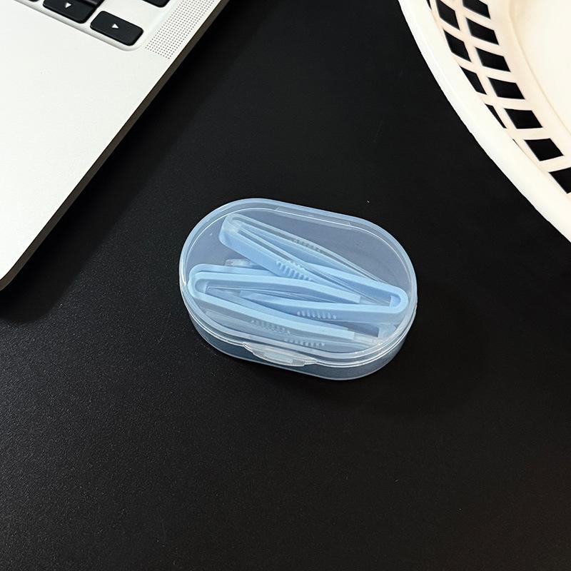 5 Pcs/Set Contact Lens Inserter Wearing Tool Contact Lenses Tweezers Travel Kit for Eye Care Contact Lens Accessories