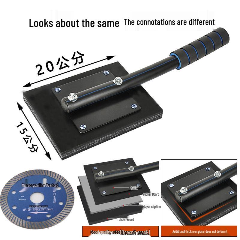 Fliesenverlegung Gummihammer Brett Klopfwerkzeug