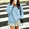 Dames V-hals Lange Mouwen Sweatshirt Casual Pullover Top voor Dagelijks Gebruik