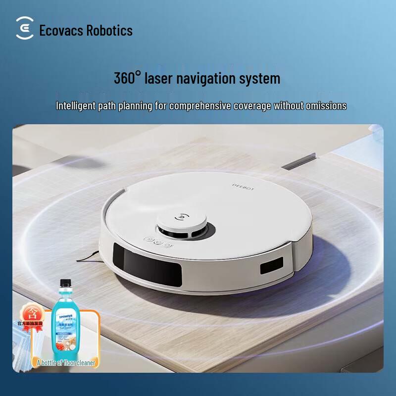 Ecovacs N20+ Smart Robotic Vacuum and Mop белый