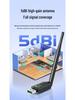 Jinghua Dual-Band WIFI6 USB 300M Driver-Free Wireless Network Adapter 2.4/5G