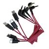 Stretchable 40Cm 3.5Mm To Type C Mics Cable For RODE Wireless GO/GO II Mics With Reinforced Stress Relief Design