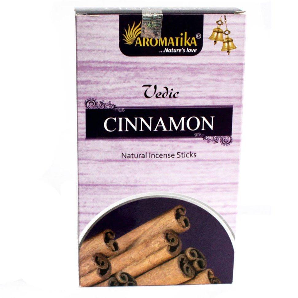 Cinnamon Masala Incense Sticks 12 Count - Vedic