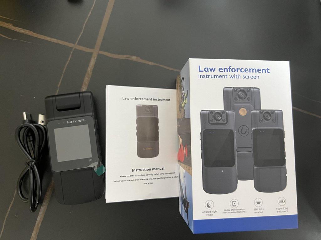 HD Chest-Worn Cycling DV Camera for Express Delivery & Law Enforcement