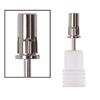 Mandrel Bit for Nails Small Mini Stainless Steel Mandrel Manicure Sandpaper Band