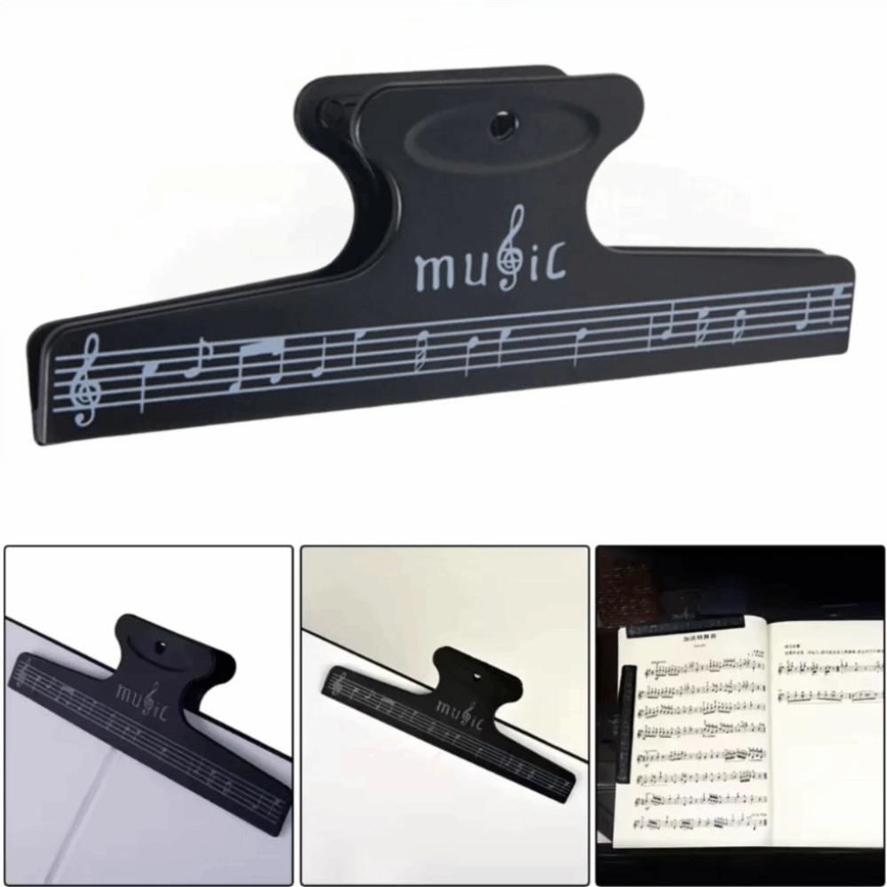 Non Slip Sheet Music Clip Strong Grip Book Page Clip Professional Score Fixed Clips Sheet Practice