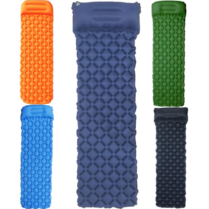 

Надувной коврик для сна на открытом воздухе, надувная воздушная подушка, коврик для кемпинга с подушкой, надувной матрас для сна, надувная подушка