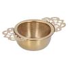 Stainless Steel Tea Strainer Loose Leaf Tea Infuser Filter Double Ear Kitchen Gadget