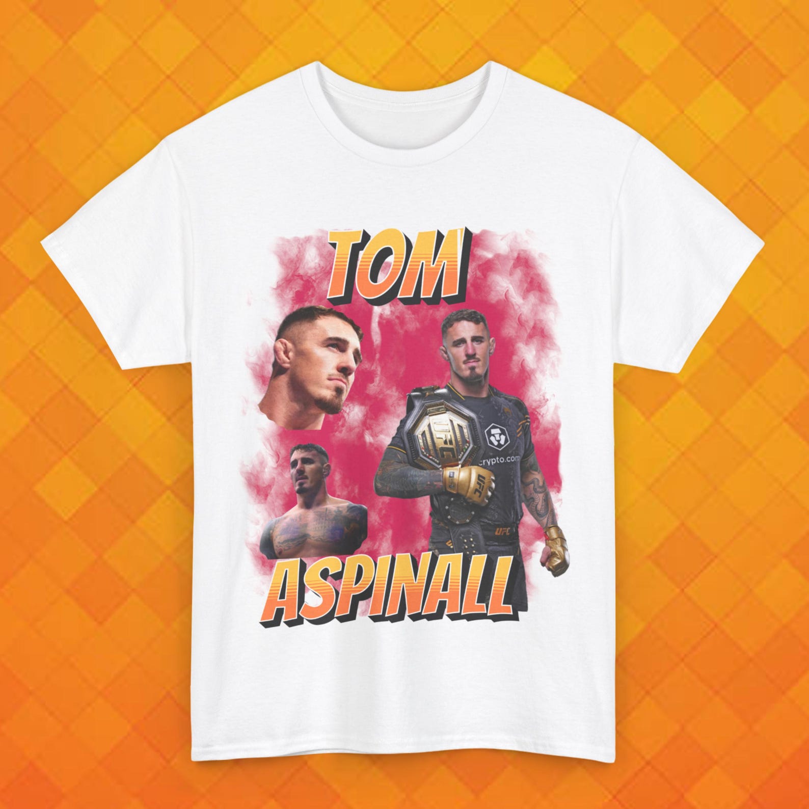 Tom Aspinall High Quality T Shirt - Heavyweight Champion XL