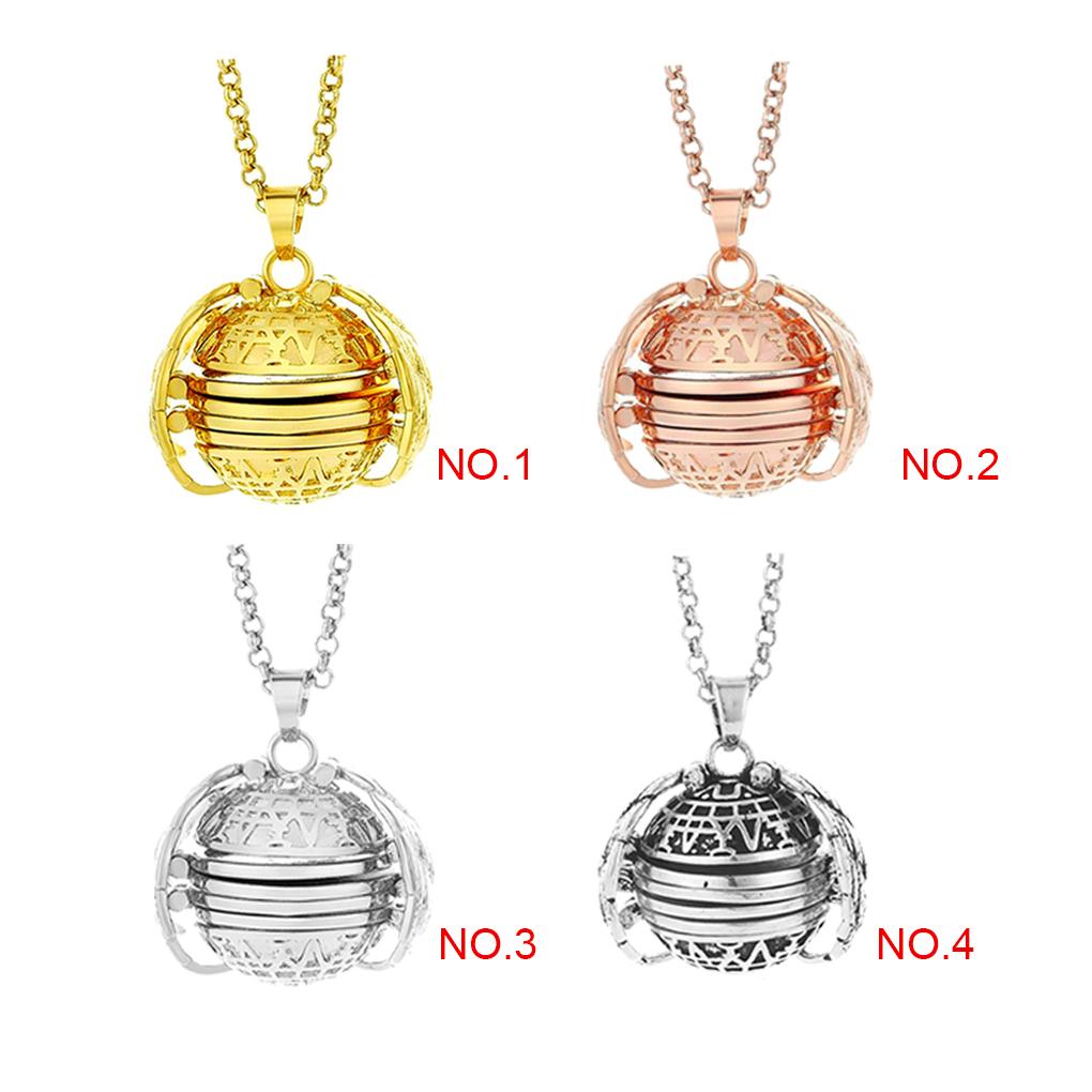 Engelsflügel-Fotoanhänger, Medaillon-Halskette mit erweiterbarem Bild – Geschenkidee