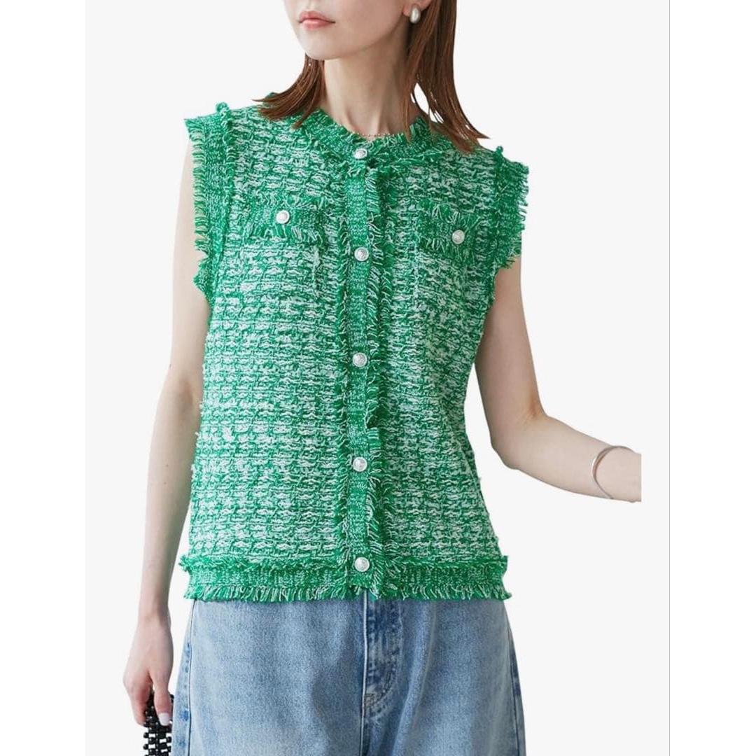 Summer Tweed Gilet Vest