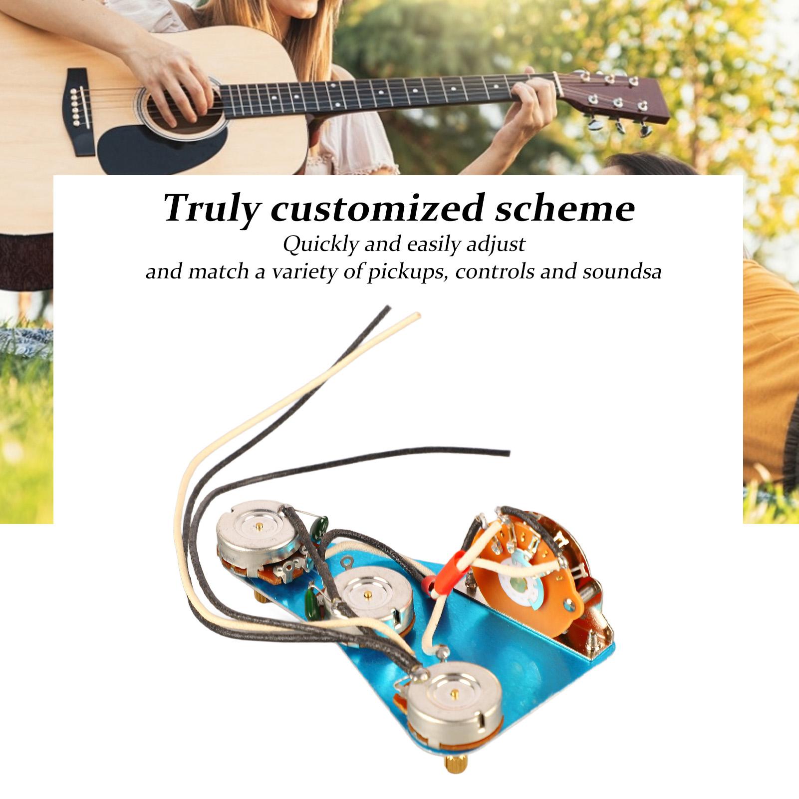 

Гитарная проводка, пикгард, предварительно смонтированная замена, детали для электрогитары, аксессуары