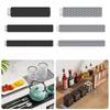 Washable Long Non-slip Mat Multifunctional Bundle Design Kitchen Countertop Insulation Mat Sink Water Prevent Silicone Drain Pad