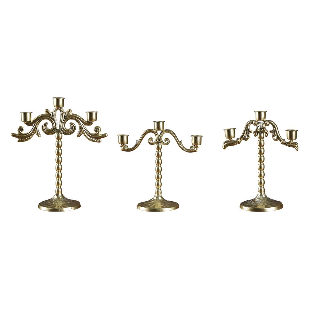 Candle Holder Ornament, Lightweight, Sturdy, Candlestick Holder, Candle Stand, Home Decoration for Dining Room Living Room