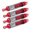 4pcs Aluminium Alloy Red RC   A essory Fit for SCX10 D90 1/10 RC Crawler Car
