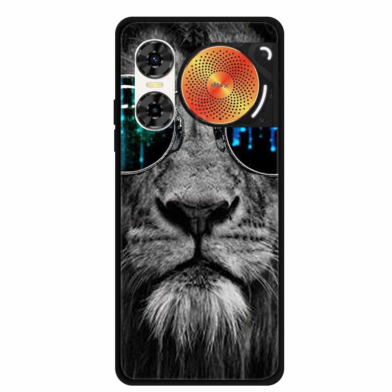 Per ZTE Nubia Music 2 Custodia Animali Morbido TPU Silicone Cover Posteriore Custodie per Nubia Music 2 Tappo Protettivo Capa Nubia Music 2 Cool Coque