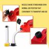 Replacement Gas Can Spouts Improved Design Flexible Pour Nozzle For Older Gas Can Fuel Water Jug 1 2 5 Gal White