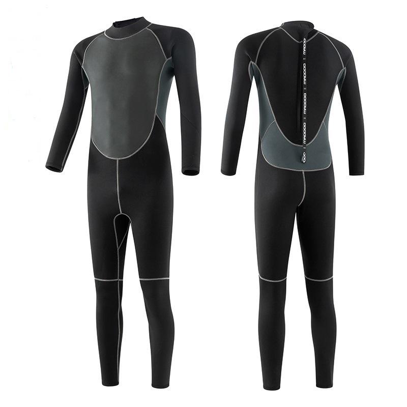 3 mm Unisex Våtdräkt: Herrdykning, Damsurfing, Snorkling & Manetsskydd