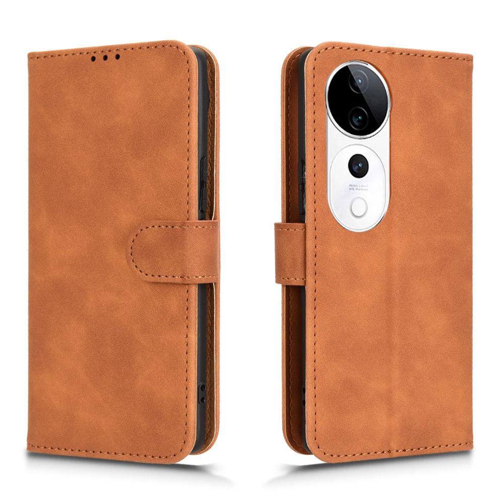 Retro Leather Case with Card Holder for VIVO S19PRO 5G, V40 Phone