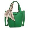 High-end Small Bag Women's New Fashion Versatile Vegetable Basket Portable Bucket Bag Messenger Bag
