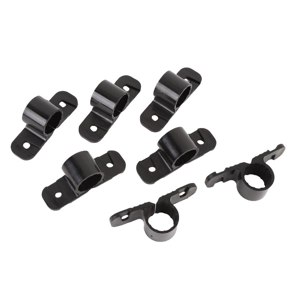 50 Set Suspension Clamp Tool Plastic with Gears for Hose Pex Copper CPVC Pipe Clamps 1 2in