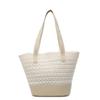 Large-capacity commuter tote bag women's summer new woven straw bag seaside vacation wind beach bag
