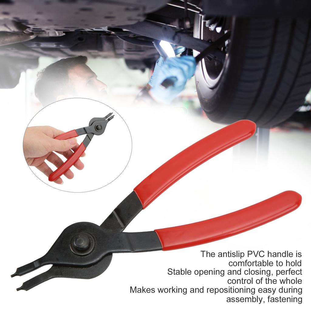 Straight Snap   Plier Internal External Circlip Plier   Car Repair Tool for   Retaining Remover