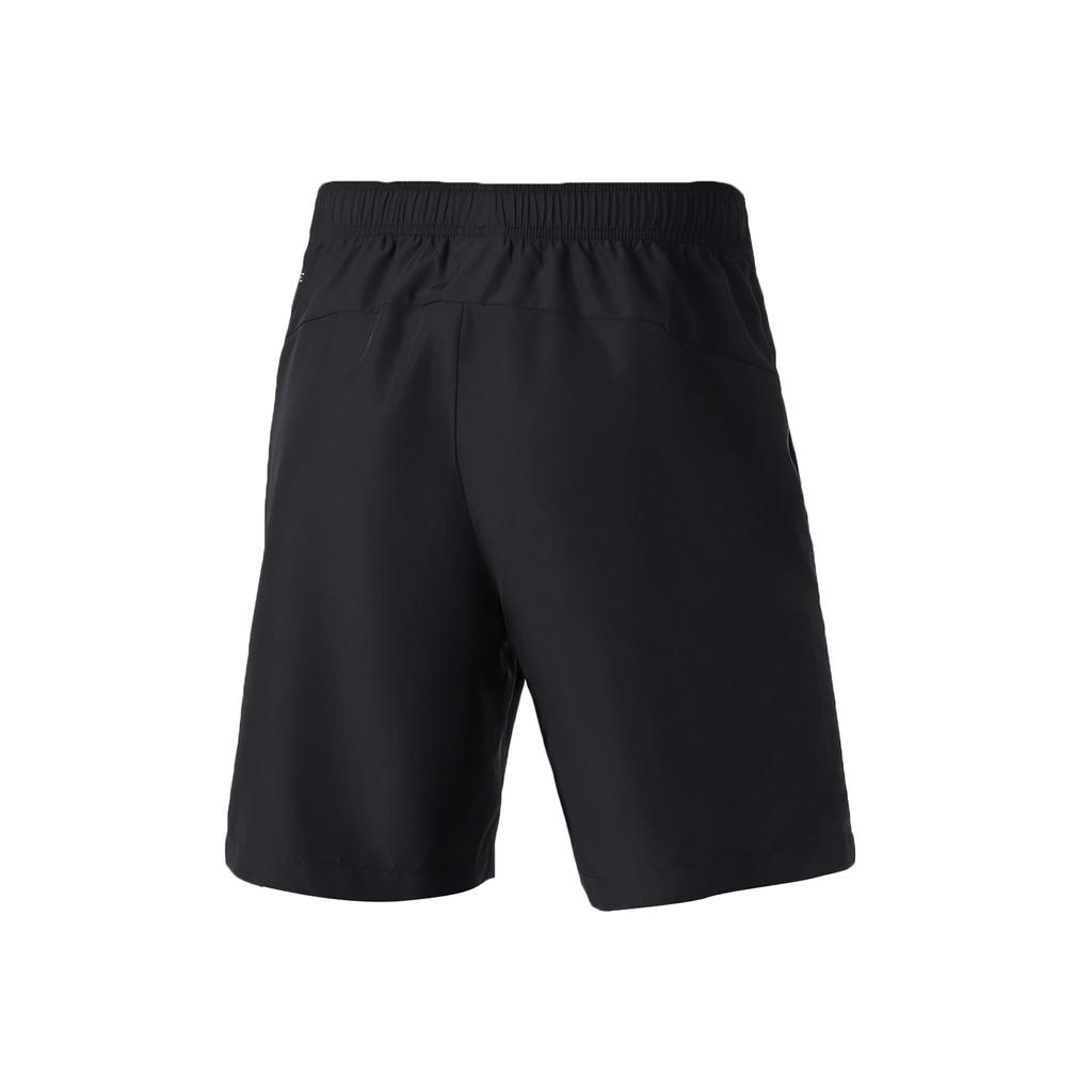 Li-Ning Quick-Dry Cool Breathable Solid Color Logo Letter Print Straight Leg Fitness Sports Shorts Men shorts Black AKST617-1
