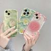 Retro Oil Painting Flowers Case For IPhone 17 Air 16 15 14 13 12 11 Pro Max Plus 17 Pro 16e 13 Mini Silicone Cover