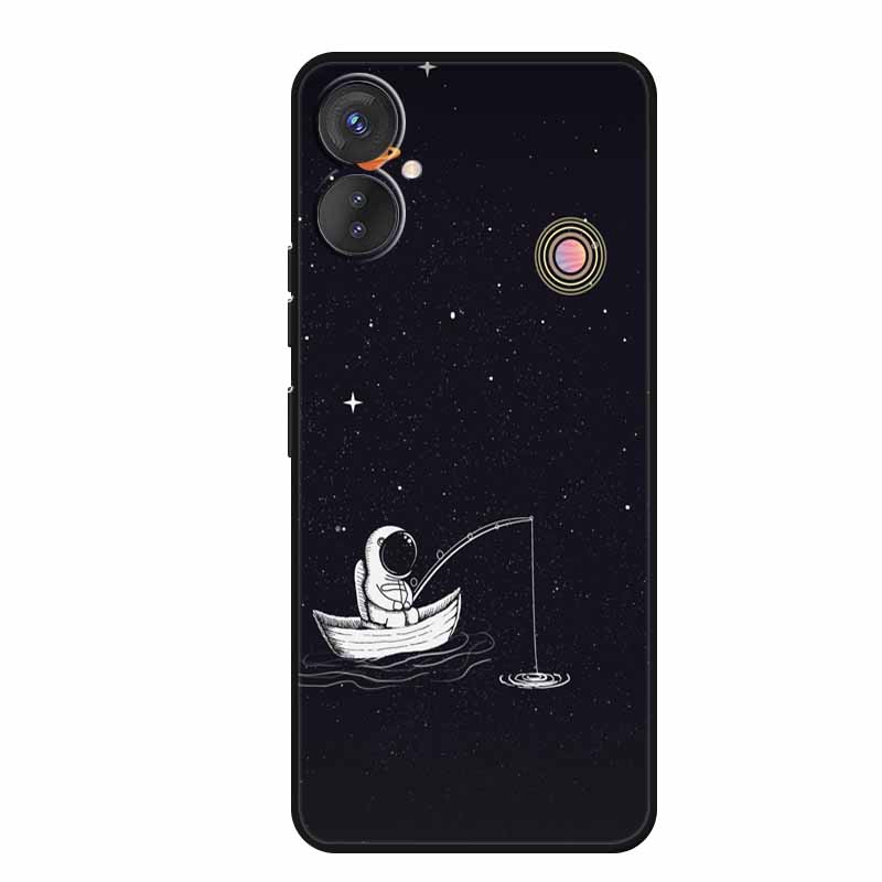 For Tecno Spark 9 Pro Case Astronaut Silicone TPU Soft Back Cover Cases For Tecno Spark9 Pro 9Pro KH7 KH7n Funda Spaceman Capa