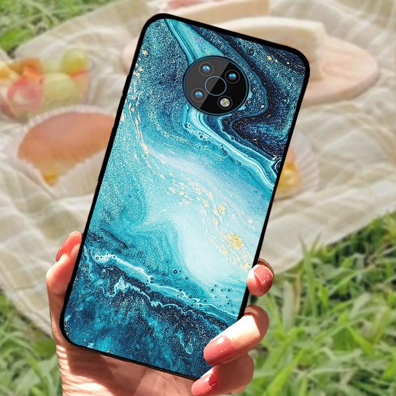 Kryt na telefon pro Nokia G50 5G Pouzdro Silikonové Měkké Nárazuvzdorné Funda pro Nokia G50 5G 6.82" Zadní kryty pro NokiaG50 Pouzdra Mramorové