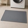 Washing Unit Floor Mat with Raised Edge Silicone NonSlip AntiVibration Washer Pad