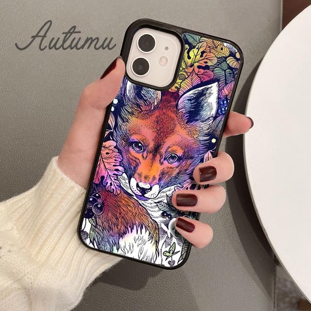 Wild Forest Animal Phone Case for iPhone 17 Air 15 16 16e 11 12 13 14 Pro Max Plus Cover Coque Fundas Shell
