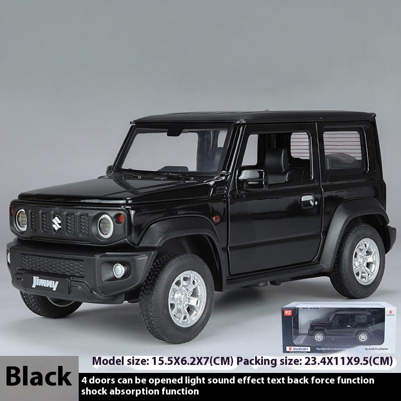 Simulation 1/24 Suzuki Jimny Alloy Automobile Model Die-cast Metal Off-Road Vehicle Model Collection Children's Toy Gifts