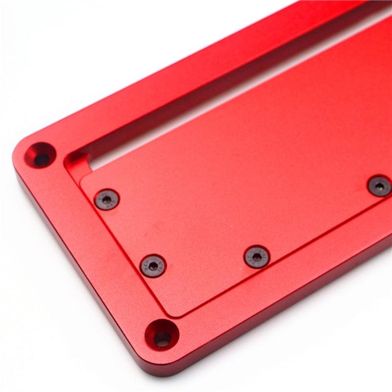 Table Cutter  Insert Aluminum Carpenter Cutter  Inversion Board Strong Strength  Cutter  Inversion Plate for Accurate Woodwork