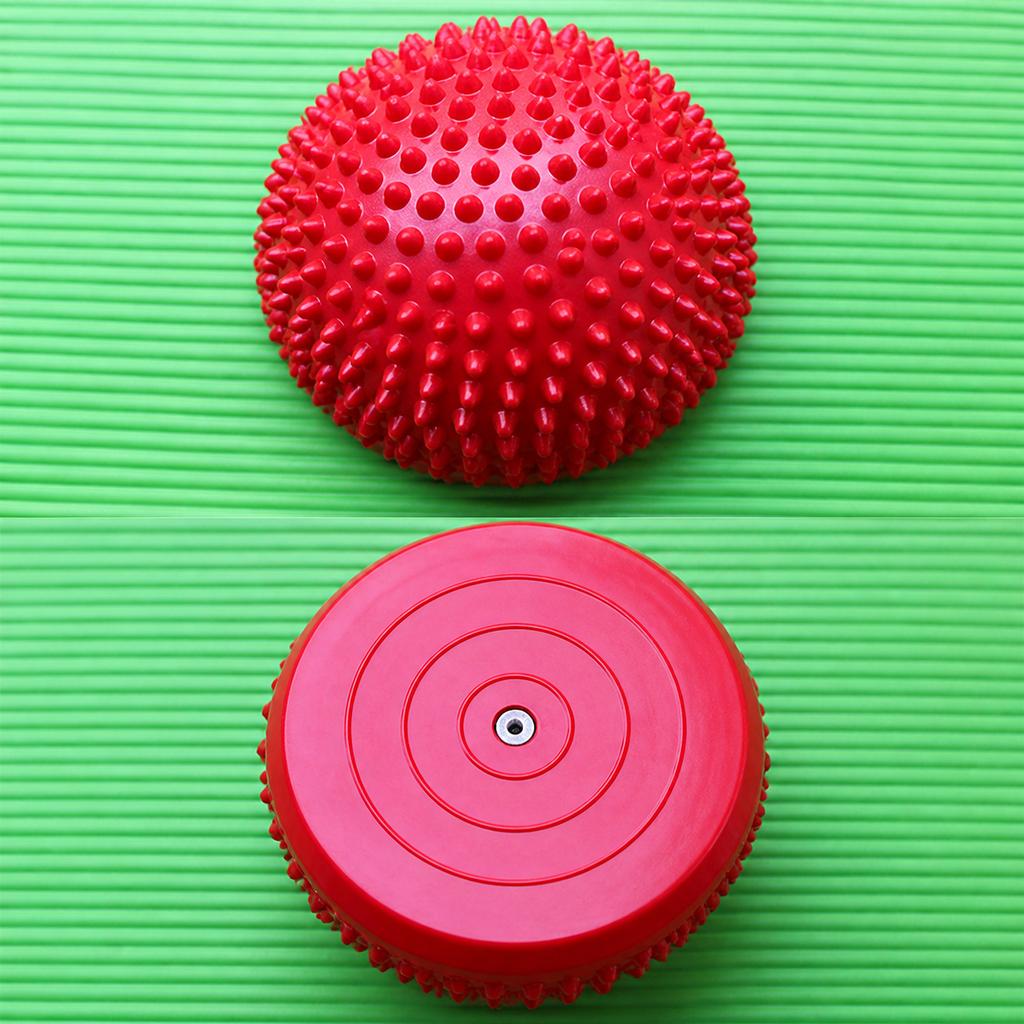 Kids Balance Pods, Physio Pods for Home Workout, 16cm Spiky Half Sphere Inflatable Training