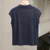 Women's Elegant V-Neck Short Sleeve Pullover T-Shirt