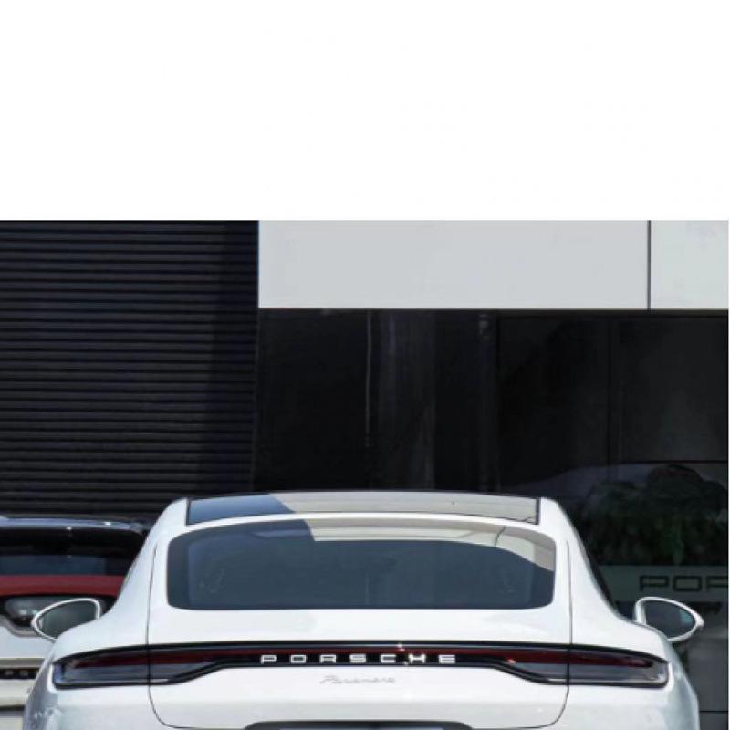 Compatible Smoked Headlight & Transparent Taillight Film for 25 Porsche Panamera Models