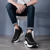 Men's Summer 6cm Height Increase Breathable Mesh Casual Sneakers Lightweight Comfortable Elevator Shoes Outdoor Lift Sports